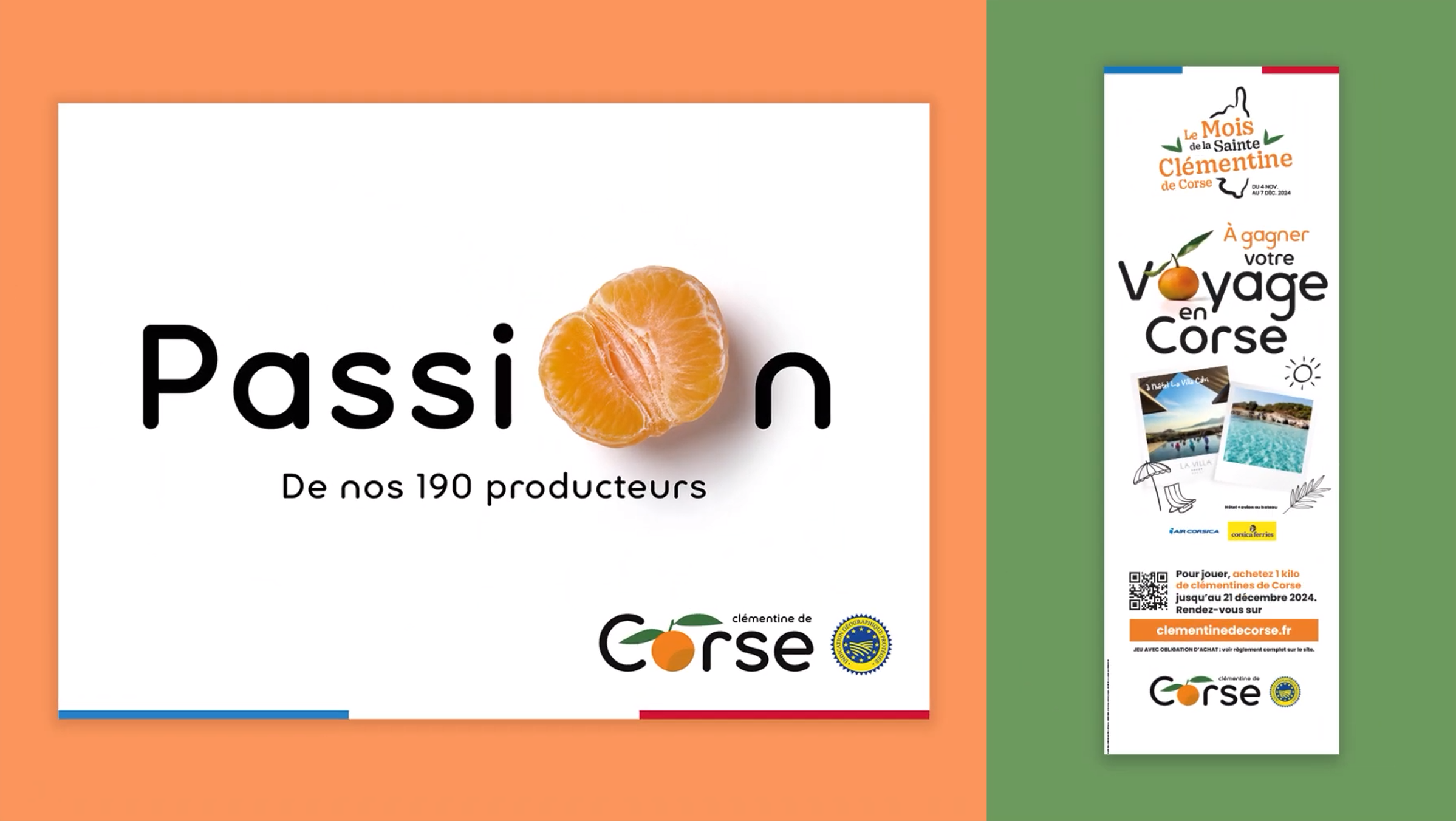 Campagne Clémentine de Corse - Palmarès Grand Prix de la com' 2025