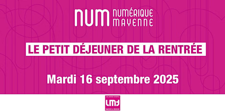 Bannière présentation Petit déjeuner de la rentrée par LMT.