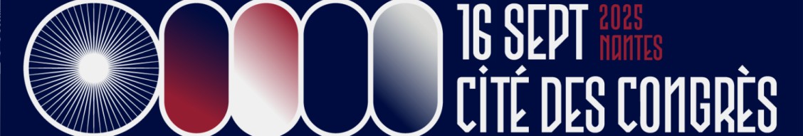 Bannière de présentation de la date et du lieu de l'événement 